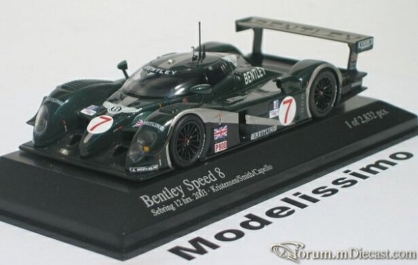 Bentley Speed 8 Sebring 24h 2003 Minichamps