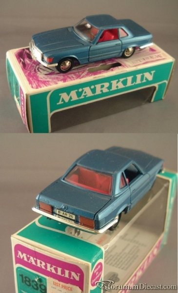Mercedes-Benz W107 SL-serie Hard-top Marklin