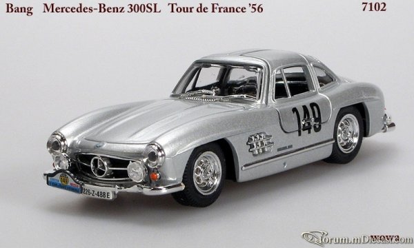 Mercedes-Benz W198 300 SL Tour de France 1956 Bang