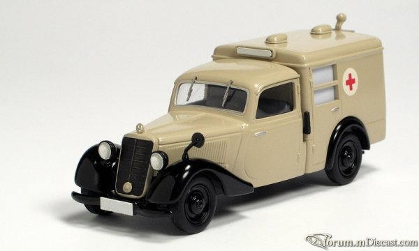 Mercedes-Benz W136 I 170 V Krankenwagen 1947-48 Кузнецов