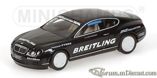 Bentley Continental GT World Record Car on Ice 2007 Minicham
