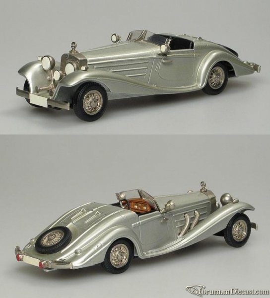 Mercedes-Benz W 29 540K Spezial Roadster 1936-1937 Western M