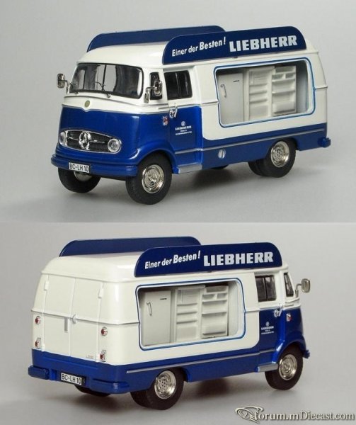 Mercedes-Benz L319 Kastenwagen Liebherr NZG