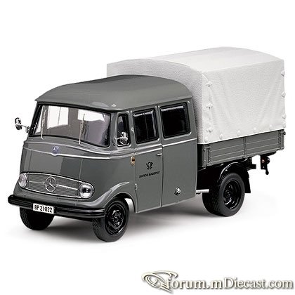 Mercedes-Benz L319 Doppelkabine Deutsche Bundespost Schuco
