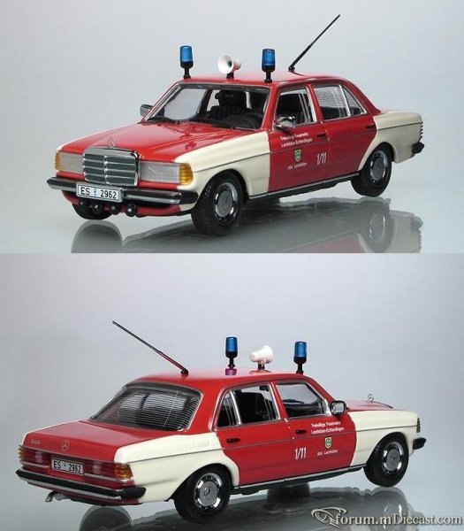 Mercedes-Benz W123 200 Feuerwehr Leinfelden-Echterdingen Min