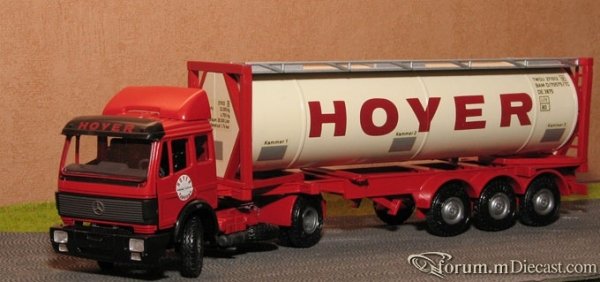 Mercedes-Benz SK-Serie Tanklastzug Hoyer NZG