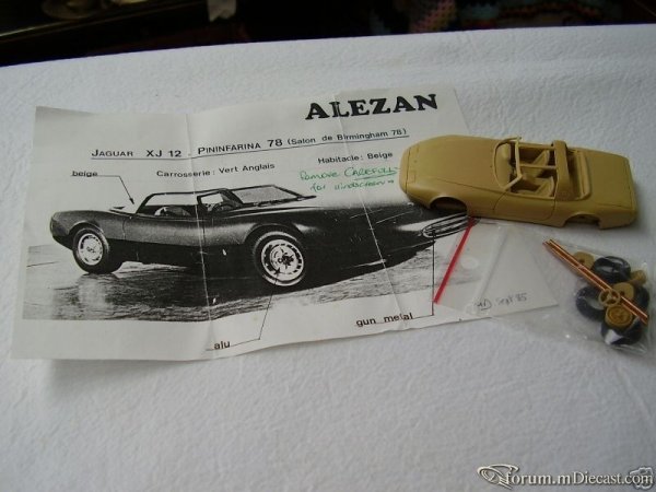 Jaguar XJ12 Pininfarina 1978 Alezan KIT
