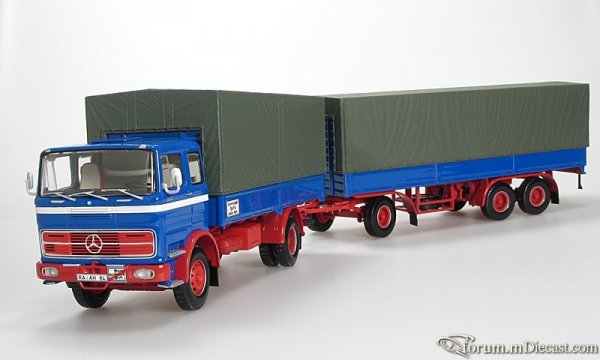 Mercedes-Benz LP 1620 Pritschenwagen 3-Achs-Pritschenanhange