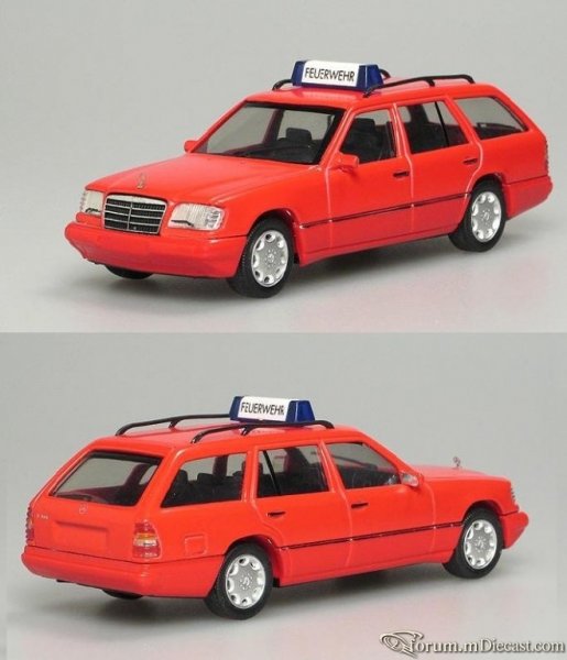 Mercedes-Benz W124 T-Modell 1993 E320 Feuerwehr Herpa