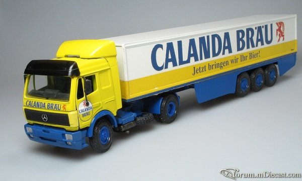Mercedes-Benz SK-Serie mit Containerauflieger NZG