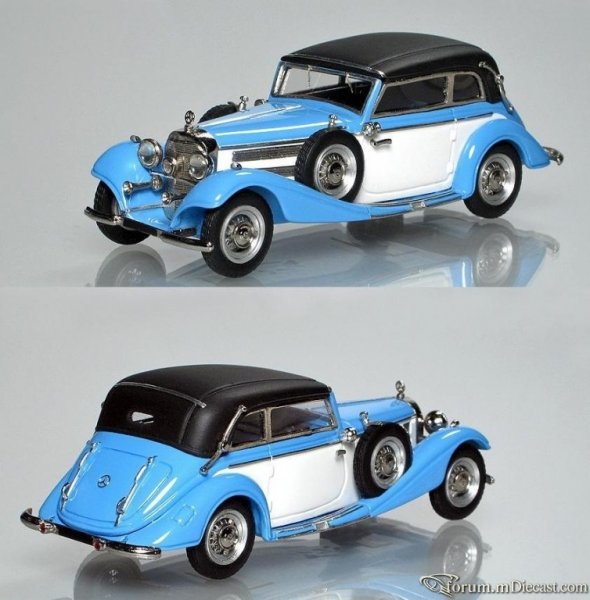 Mercedes-Benz W 29 540K Cabriolet B Closed 1936-37 Master43