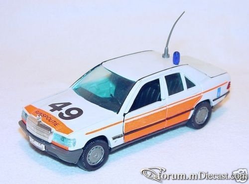 Mercedes-Benz W201 190E Rijkspolitie Gama