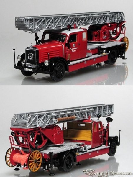 Mercedes-Benz LoD3750 DL26 Feurwehr Berlin Minichamps