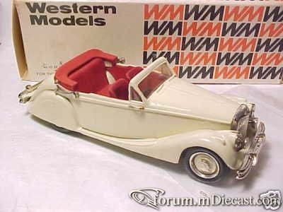 Jaguar MK V Convertible 1949 Western Models