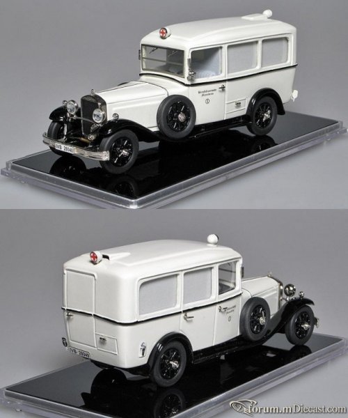 Mercedes-Benz W08 IV Typ Nuerburg 460 Krankenwagen 1932-1933