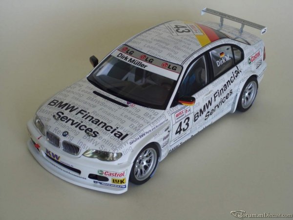 BMW 320i (E46) No.43, WTTC 2005 Genuine Parts