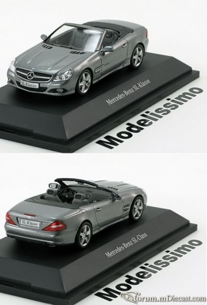 Mercedes-Benz W230 SL-klasse 2008 Minichamps