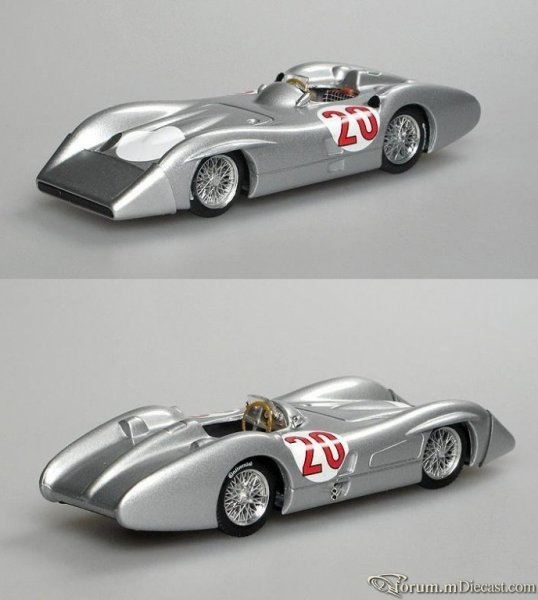 Mercedes-Benz W196 Stromlinie C Test Monza Brumm