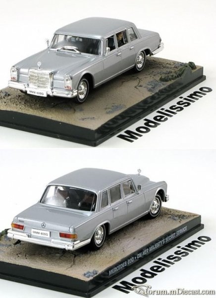 Mercedes-Benz W100 600 Limousine James Bond On Her Majesty&#