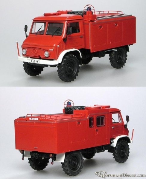 Mercedes-Benz Unimog 404S TLF 8 FFW Hedelfingen Schuco
