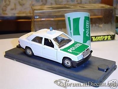 Mercedes-Benz W201 190E Polizei Verem