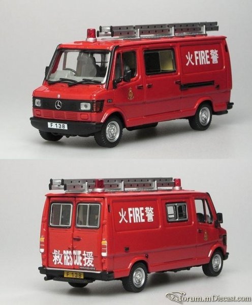 Mercedes-Benz 310 Light Rescue Van Hong Kong 1981-1984 Corgi