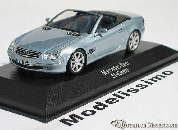 Mercedes-Benz W230 SL-klasse 2001 Minichamps