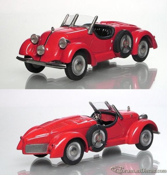 Mercedes-Benz W130 150 H Sport-Roadster 1934 Moscow Models