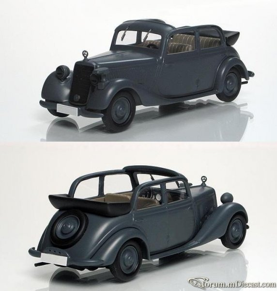 Mercedes-Benz W136 170 V Cabrio-Limousine Wehrmacht 1937 Куз