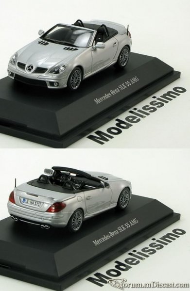 Mercedes-Benz W171 SLK-klasse 2008 SLK 55 AMG Minichamps