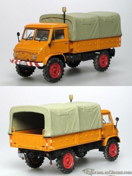 Mercedes-Benz Unimog 404S Pritsche mit Plane Kommunalfarzeug