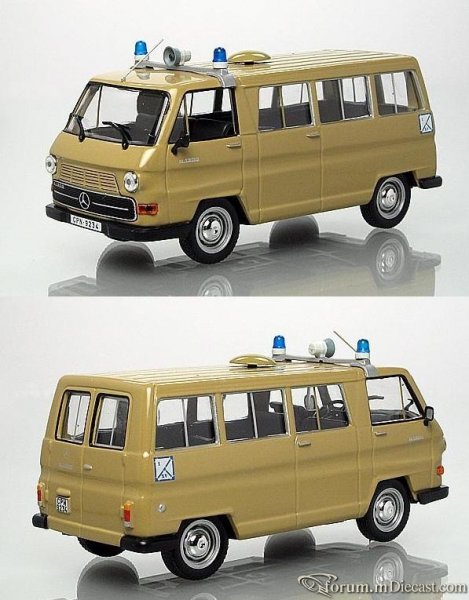 Mercedes-Benz N1300 Cuero de Policia Nacional 1980 Altaya/Ix