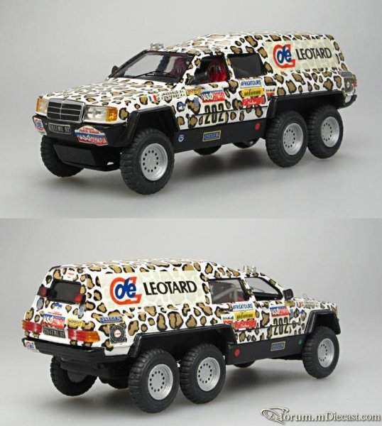 Mercedes-Benz 190GE De Leotard Paris Dakar 1985 J.P. Jaussau