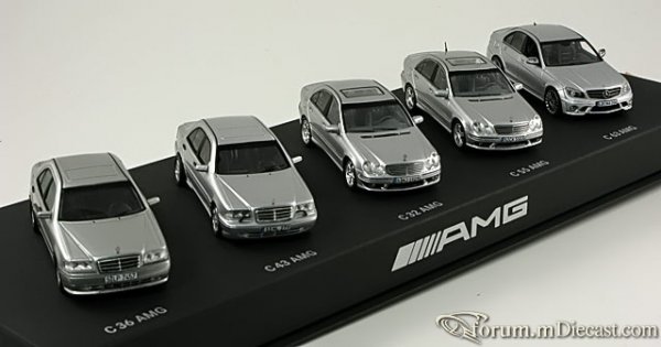 Mercedes-Benz SET AMG Spark-Schuco 300 pcs.