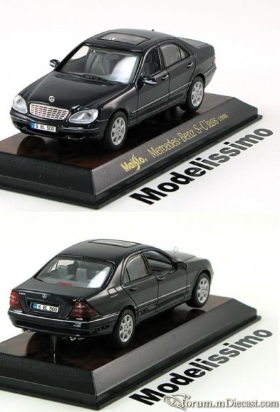 Mercedes-Benz W220 Sedan 1998 Maisto