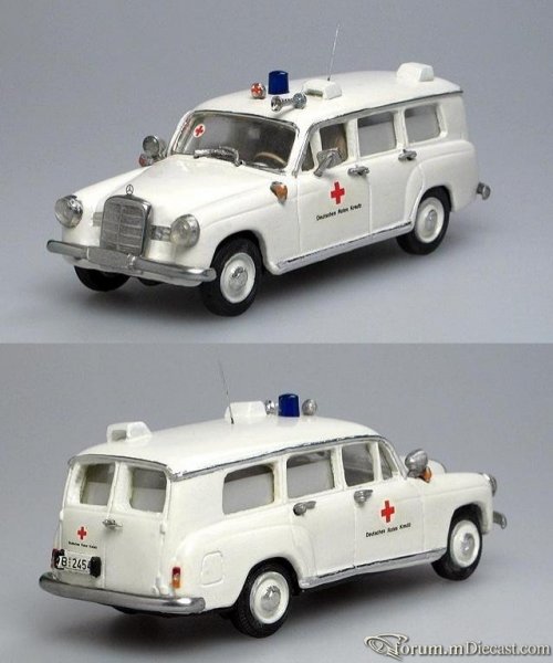 Mercedes-Benz W120 180 Krankenwagen Binz Old Garage