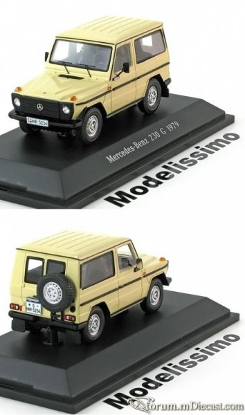 Mercedes-Benz W460 G-klasse 3-door 1979 230 G Spark