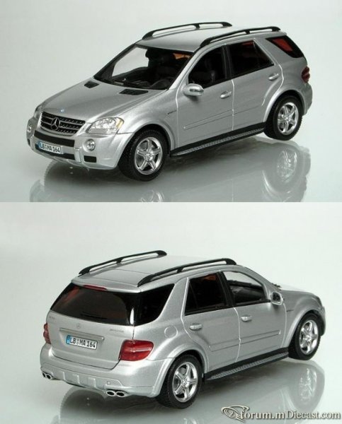 Mercedes-Benz W164 ML-klasse ML63 AMG Minichamps