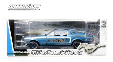 12844 - 1-18 Jimbo\'s Pure Oil Racing Tribute - 1968 Ford Mustang 2+2 Fastback (In Packaging, LowRes).jpg