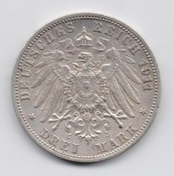 Германия 3 марки 1911 реверс.jpg